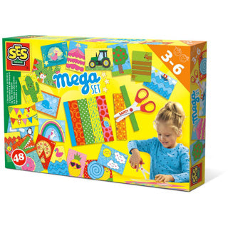Ses creative ses ik leer knippen - mega set