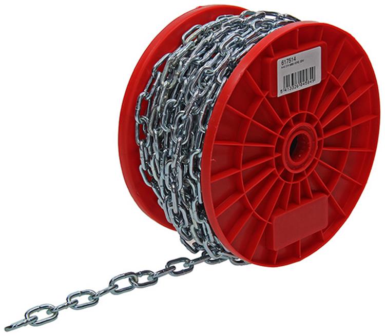 Mack 1014180 - ketting schakel kort din5685-2ø 4mm l 19mm 20m wwl 80 kg | 20 stuks