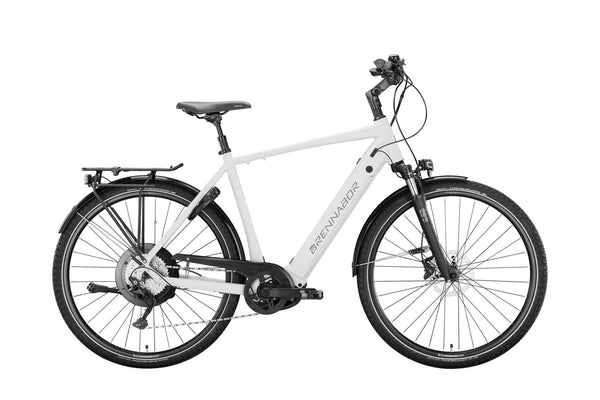 Brennabor elektrische trekkingfiets t-66e mod. 22 ebike brennab.t-66e 28 52 diam.10sp grey m. grey m.