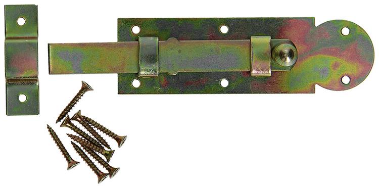 Mack 1014265 - raamschuif met ronde knop, bichromaat a 100 - b 25 mm | 5 stuks