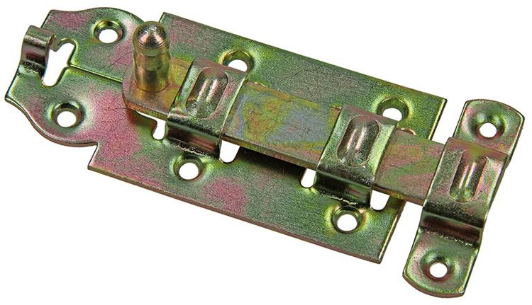 Mack 1014272 - rolschuif met ronde knop, bichromaat 100mm | 5 stuks