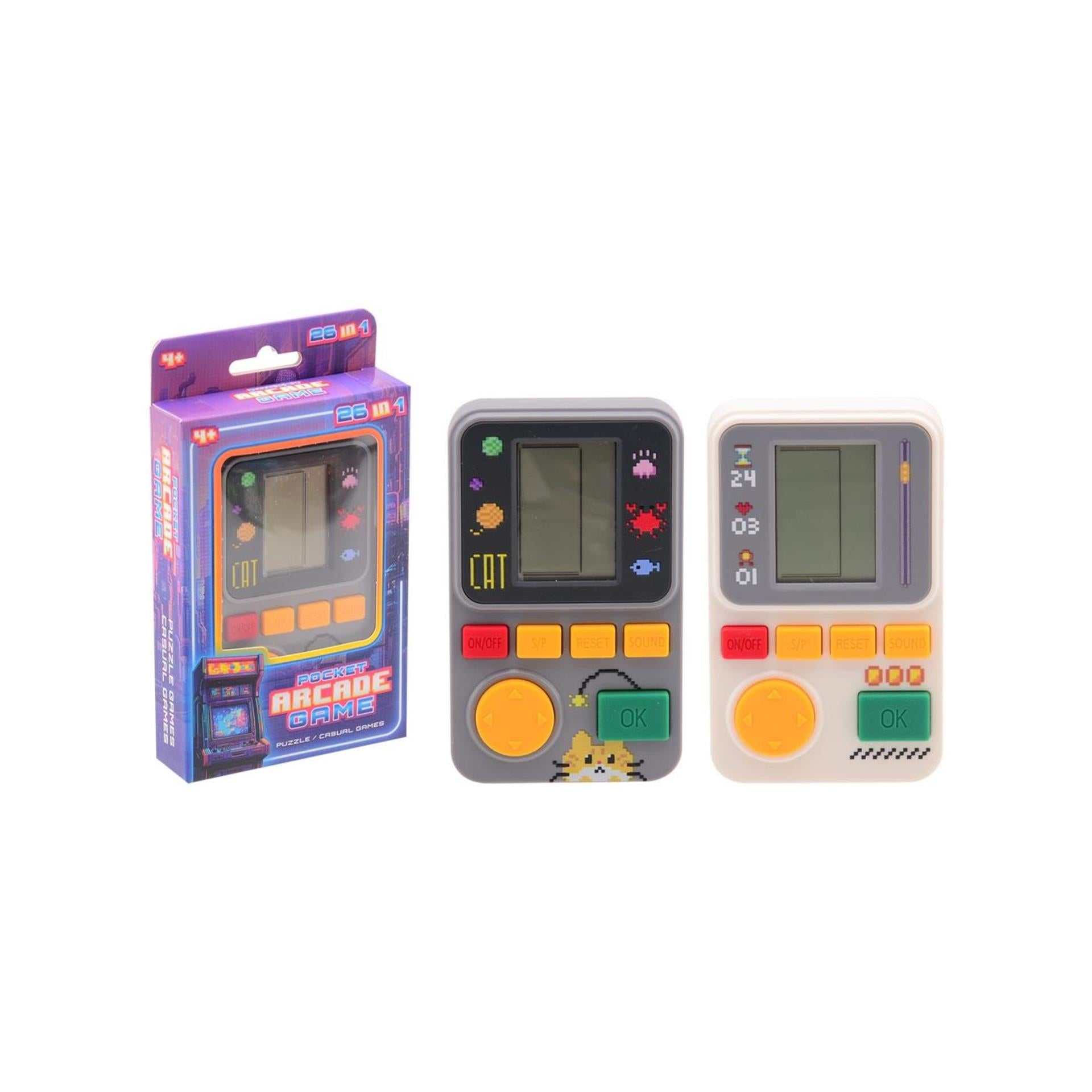 Johntoy retro brick game in doos