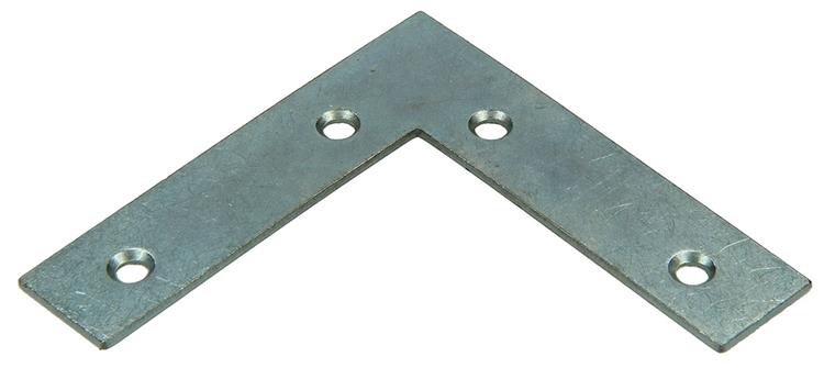 1013751 - 20 platte winkelhaken verzinkt75x75x18mm | 10 stuks