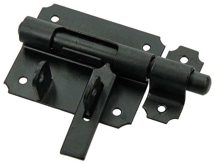 Mack 1013735 - 1 hangslotgrendel zwart 80mm | 5 stuks