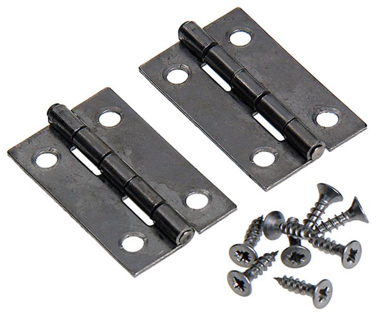 Mack 1013709 - 2 smalle scharnieren inox h 40 x b 25 mm | 5 stuks