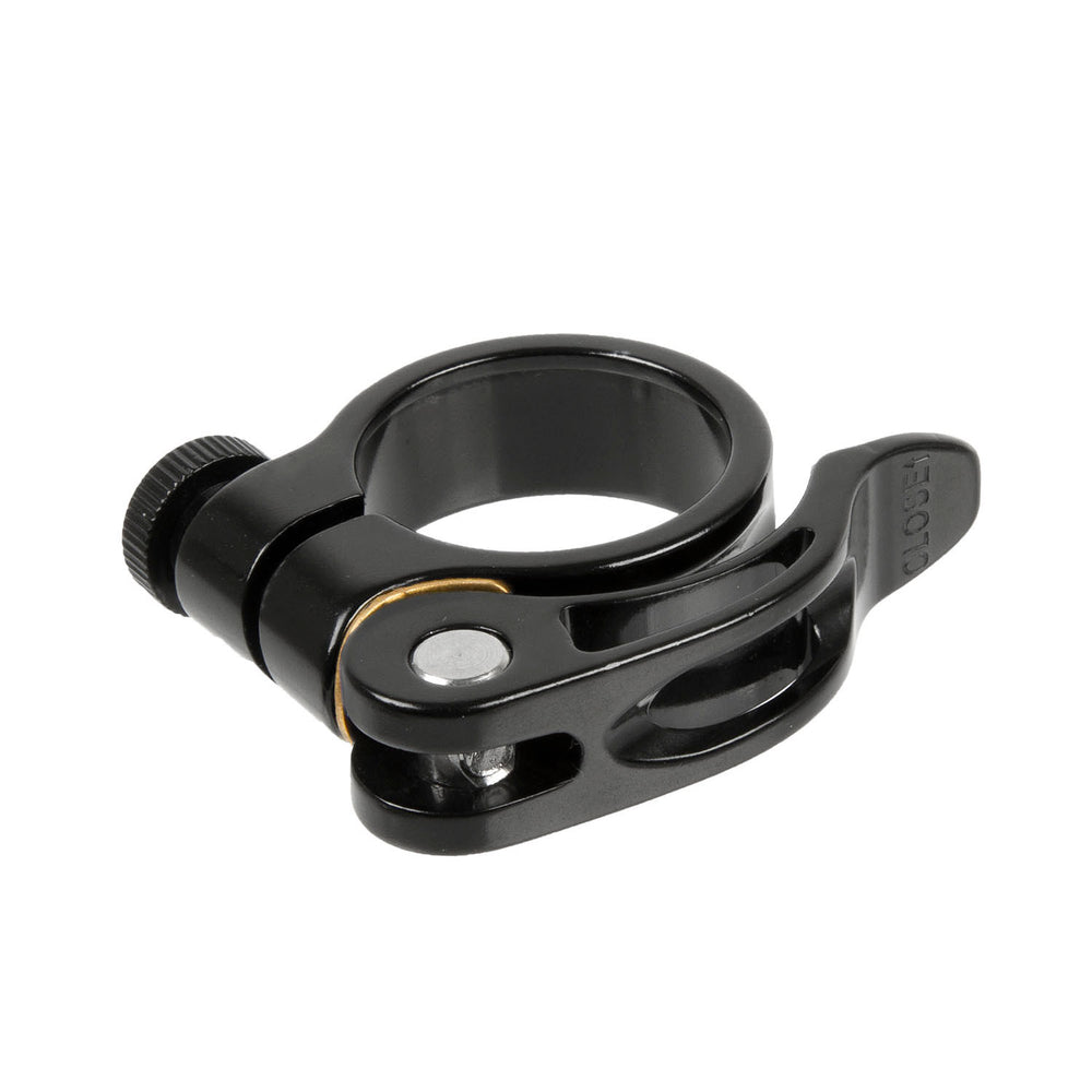 Zoom zadelpenklem met snelspanner 31,8 mm zwart