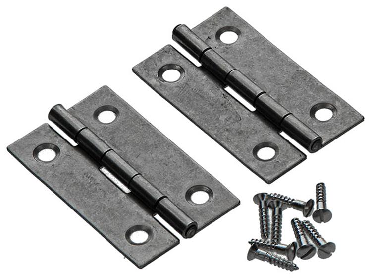 Mack 1013710 - 2 smalle scharnieren inox h 50 x b 30 mm | 5 stuks