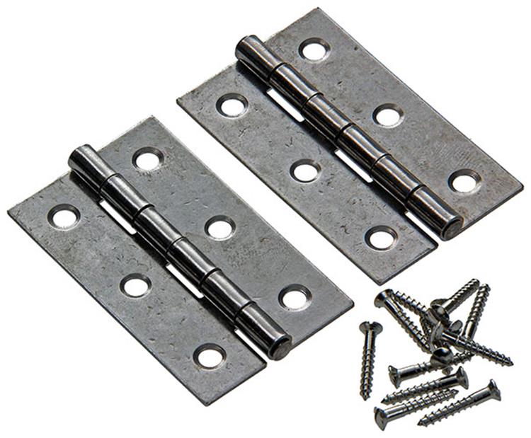 Mack 1013711 - 2 smalle scharnieren inox h 60 x b 35 mm | 5 stuks