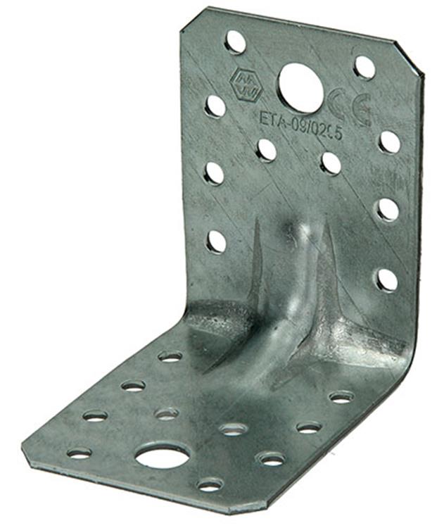 1014432 - hoekanker met ril 70x70x55mm | 50 stuks