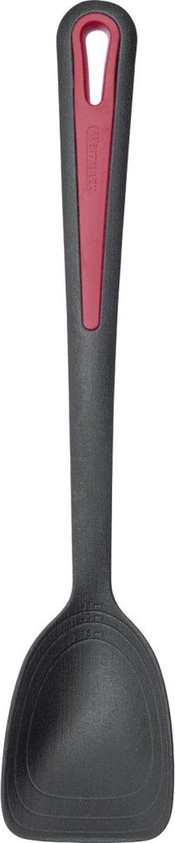 Westmark pan spoon, zeer hittebestendig tot 270 °c, schopvormig, interne schaal: 15, 30 en 45 ml, plastic, gallant plus, zwart rood, 29622275