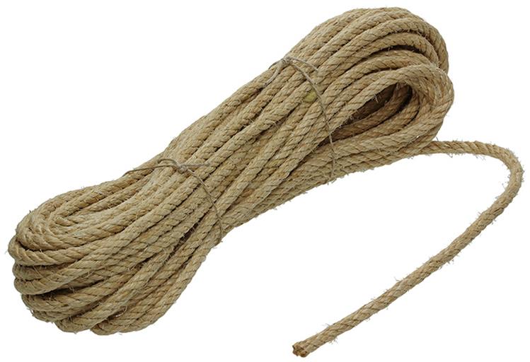 Mack 1014958 - sisal gedraaide streng 8mm ca 20m | 5 stuks