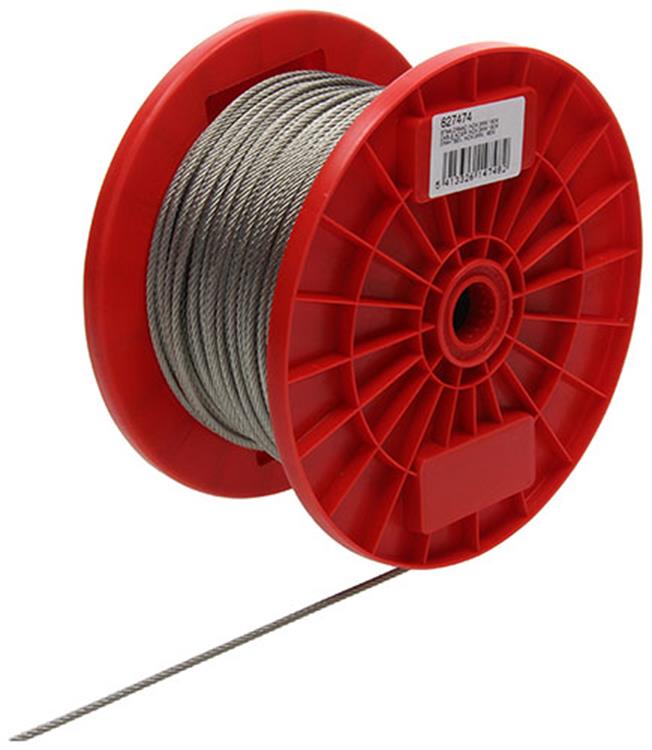Mack 1015571 - staalkabel 7x7 rvs aisi 316 153mm wll 90 kg din en 12385-4 | 150 stuks
