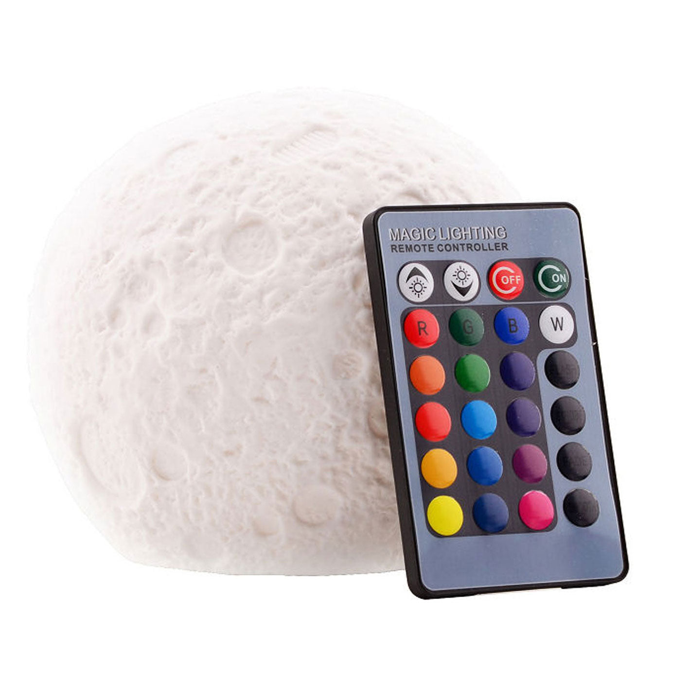 Johntoy maanlamp colorchanging met afstandsbediening