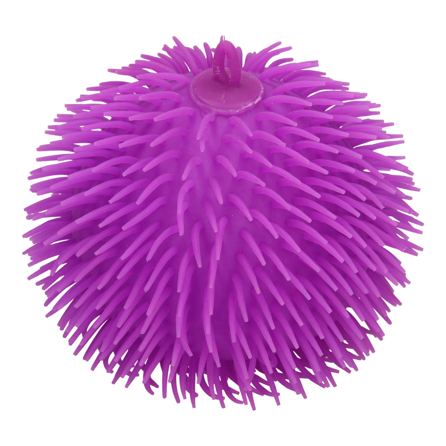Johntoy fluffy bal speelgoed 23cm kleurrijk knijpbaar - 1 kleur willekeurig geleverd