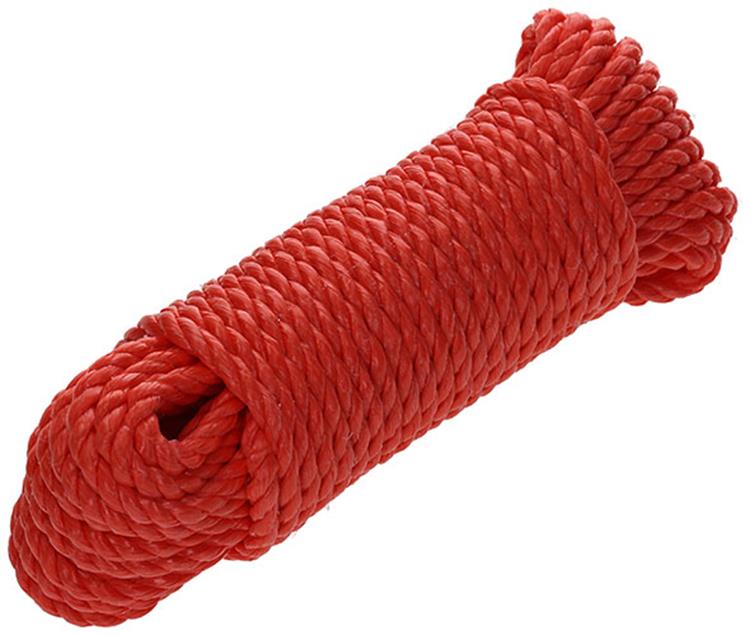 Mack 1013964 - pp gedraaid oranje streng 6mm 15m | 5 stuks
