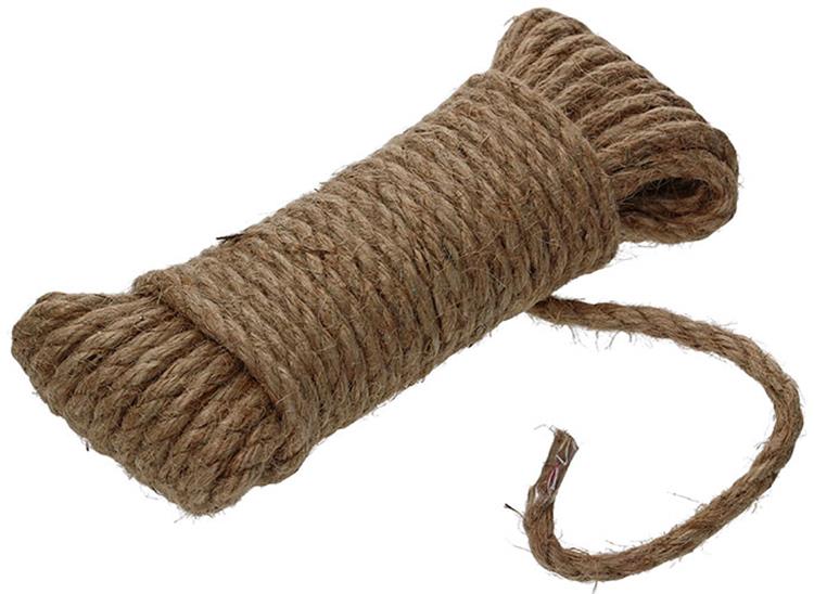 Mack 1013966 - jutetouw gedraaid streng 6mm 10m | 5 stuks