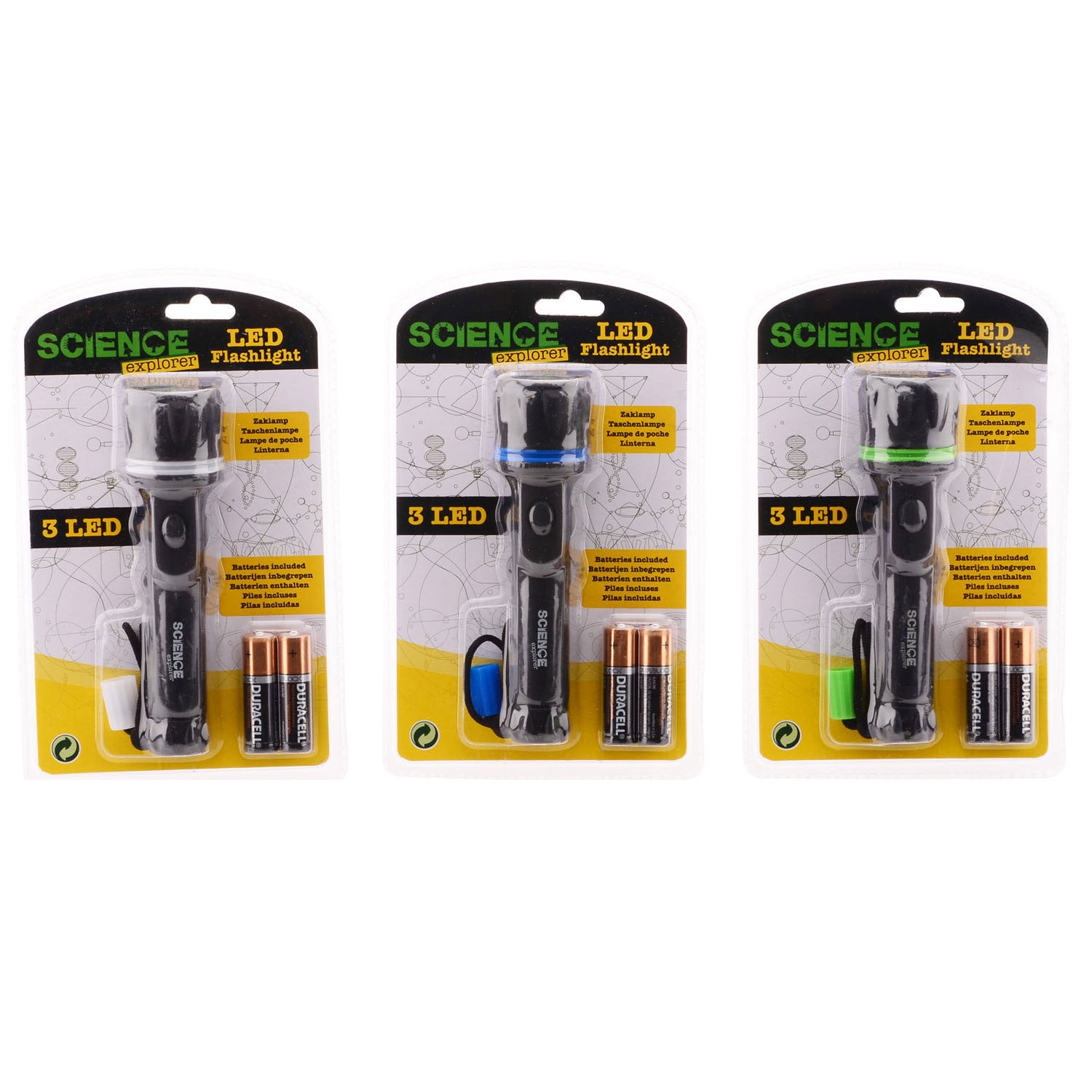 Johntoy science explorer zaklamp led