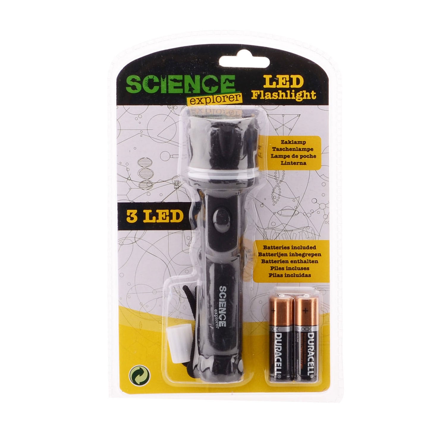 Johntoy zaklamp science explorer