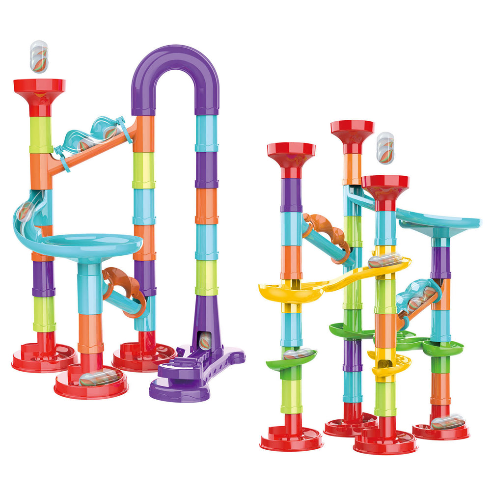 Johntoy knikkerbaan superloopset, 45dlg.