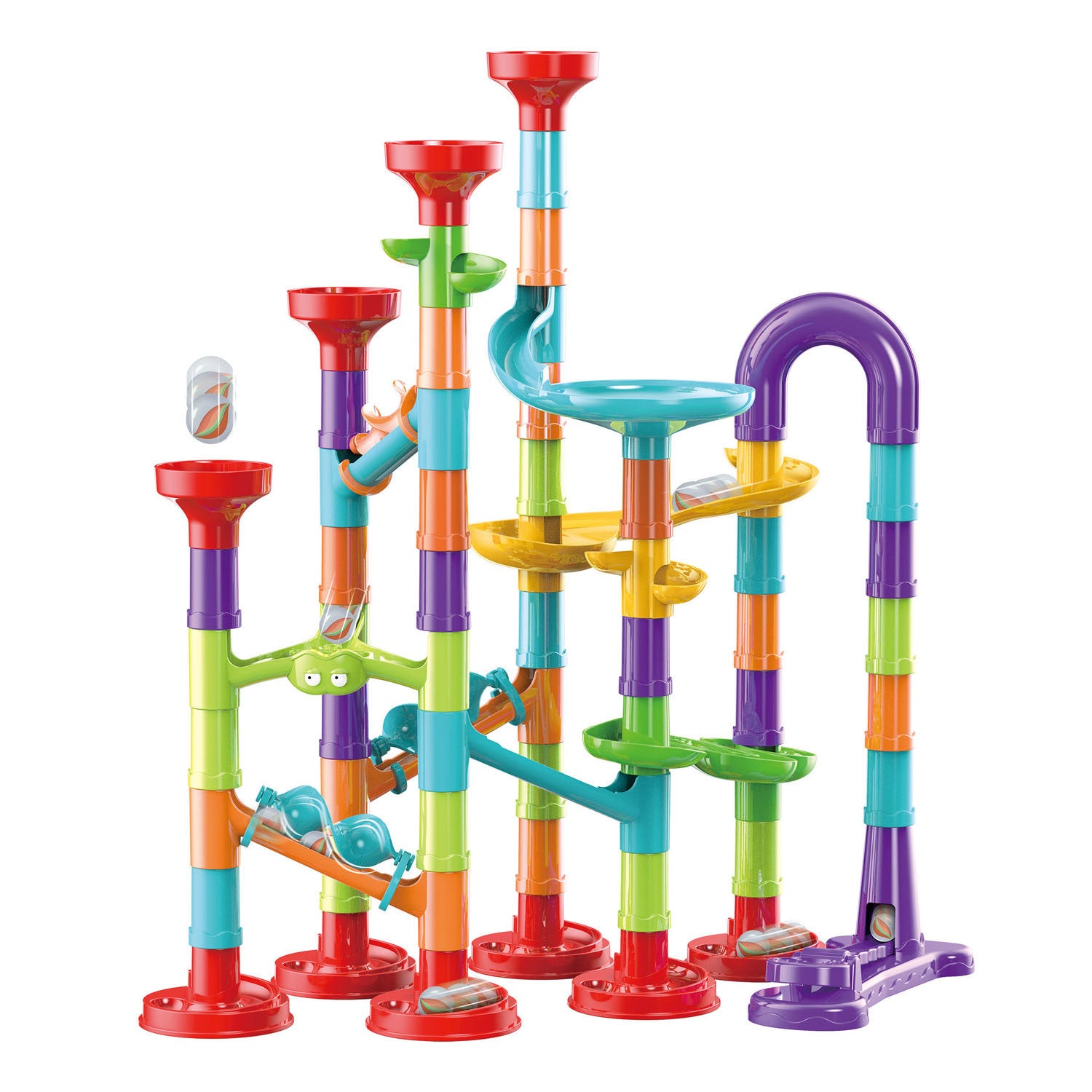 Knikkerbaan Super Run-set, 93dlg.
