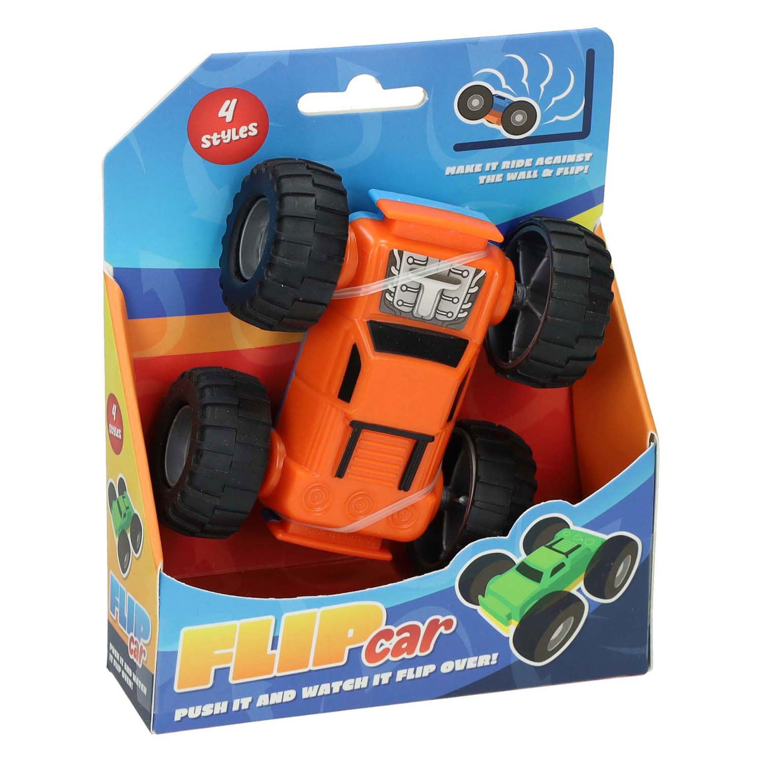 Johntoy flip-over auto