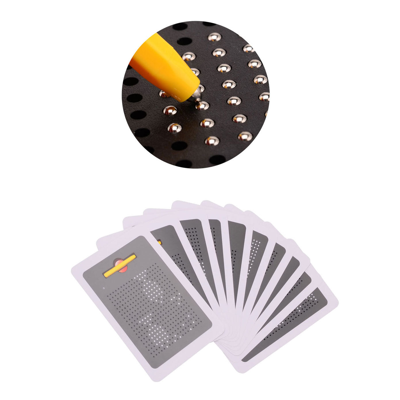 Johntoy magnetisch tekenbord balletjes