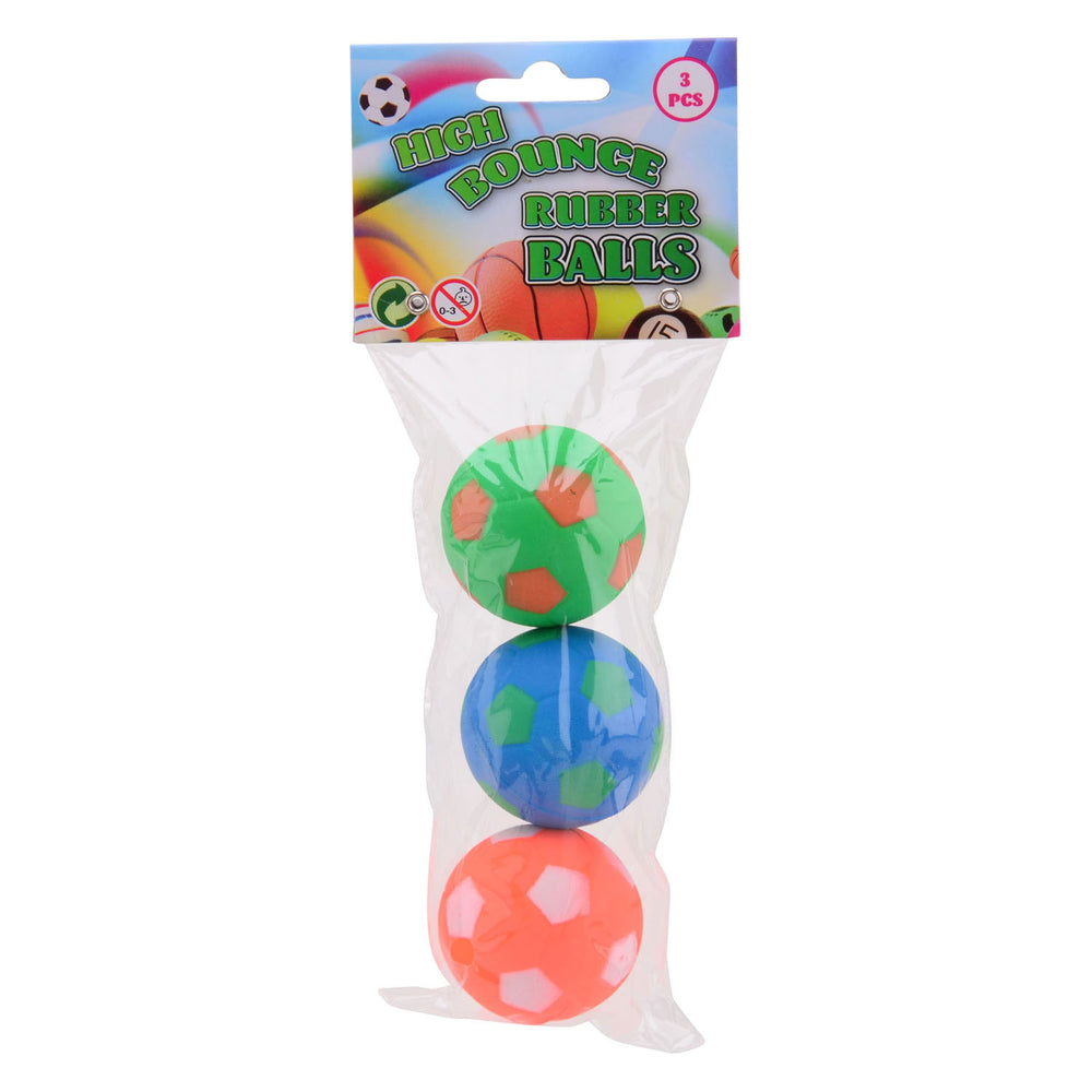 Johntoy hi-bounce ballen, 3e