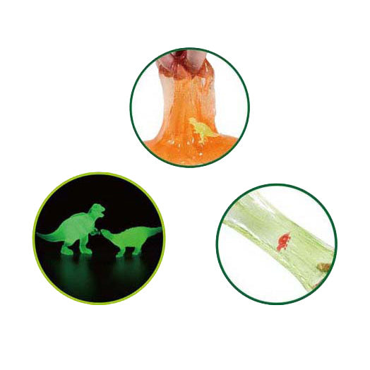 Johntoy 3 slijm eieren met dino