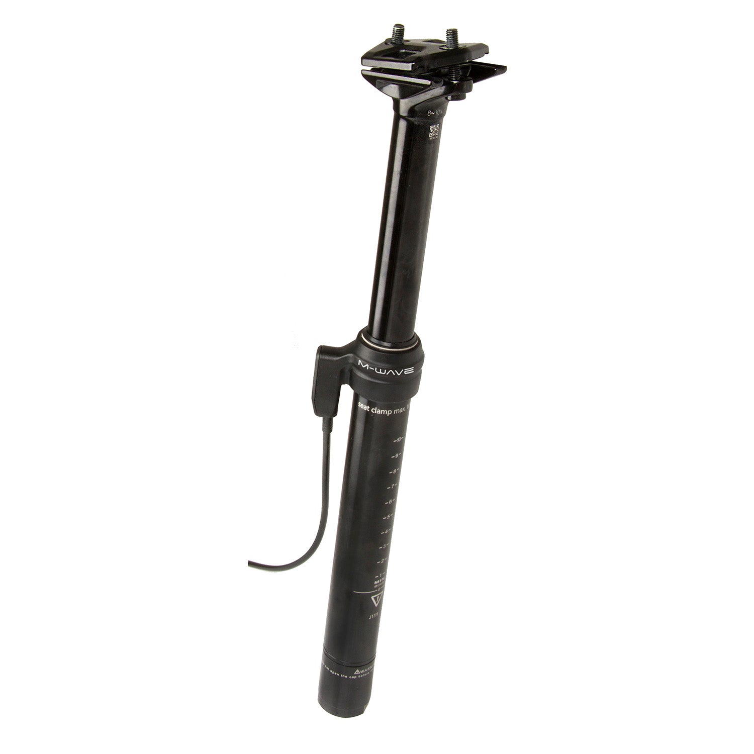 Messingschlager m-wave levitate c dropper zadelpen 30,9 instelb. 0-125 mm