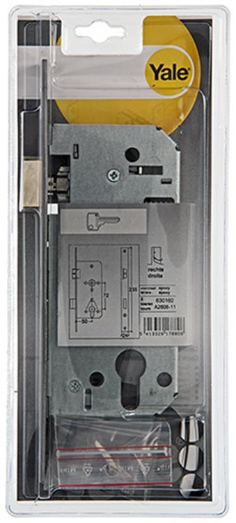 Yale 1019054 - 1 insteekslot dubbel l r a2606 50mm | 1 stuks