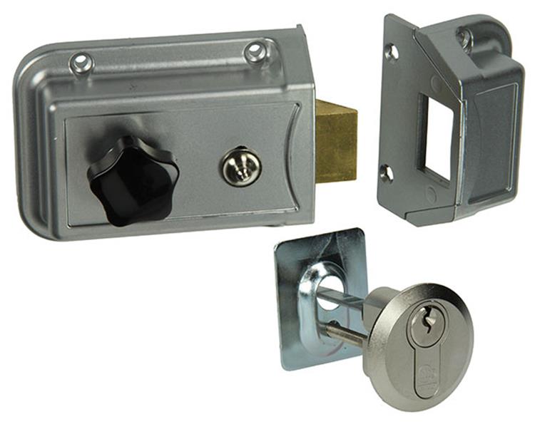 Yale 1019095 - 1 oplegveiligheidsloopsl.l r b3821 60mm | 2 stuks