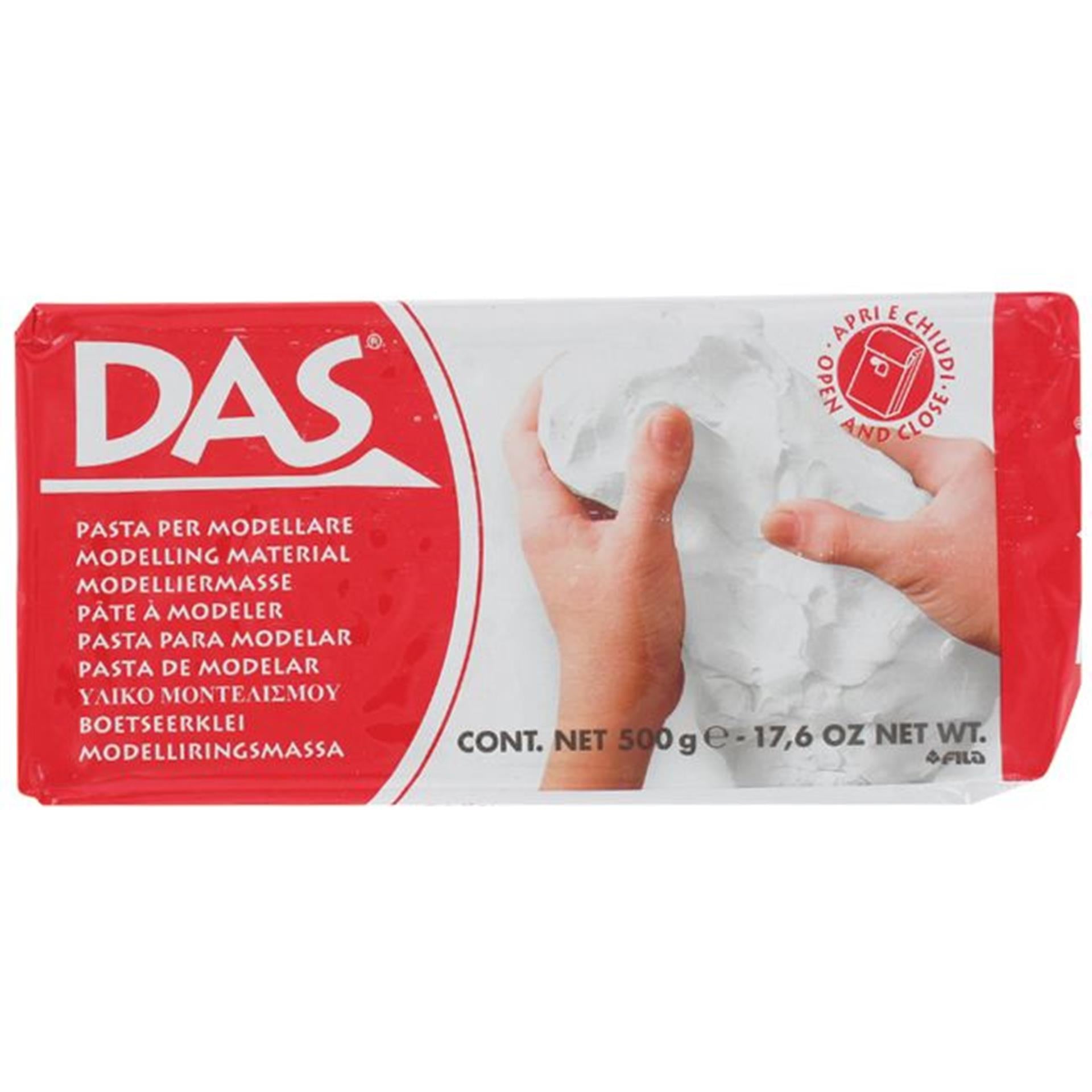 De klei met 0,5 kg