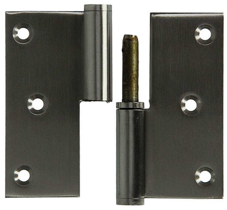 Yale 1019167 - 1 roestvrij stalen paumel rechts met rechte hoek 80 x 82 | 5 stuks