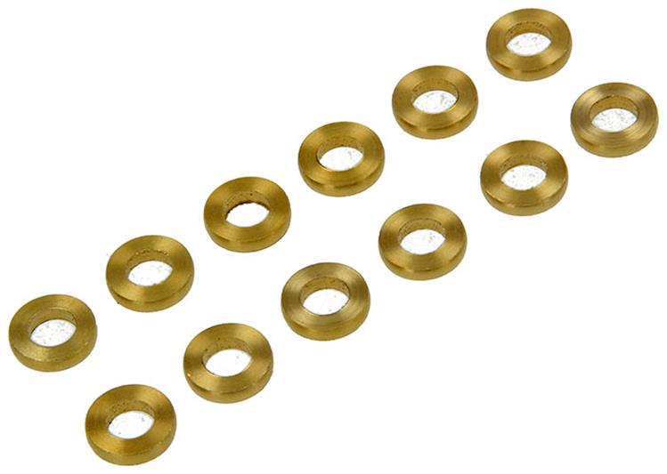 Yale 1019169 - 12 ringen voor paumellen messing 8,2x15x3mm | 5 stuks