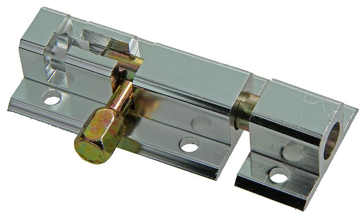 Yale 1019185 - profielgrendel met sluitbeugel, alu f1 50mm | 5 stuks