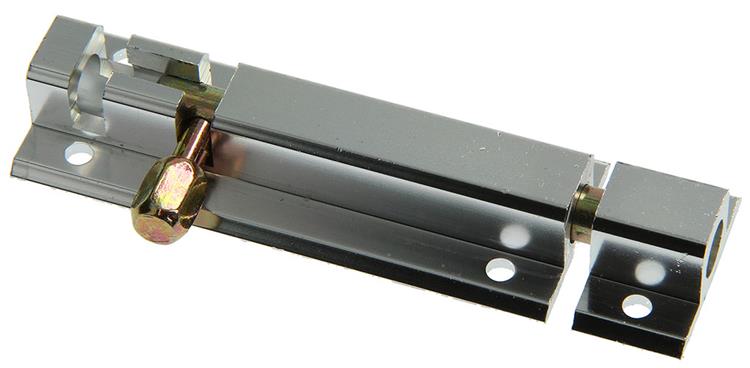 Yale 1019190 - profielgrendel met sluitbeugel, alu f1 80mm | 5 stuks