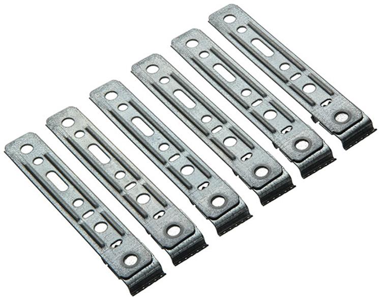 Yale 1019233 - 6 raamhechtingen vr pvc raam rehau s730 | 5 stuks