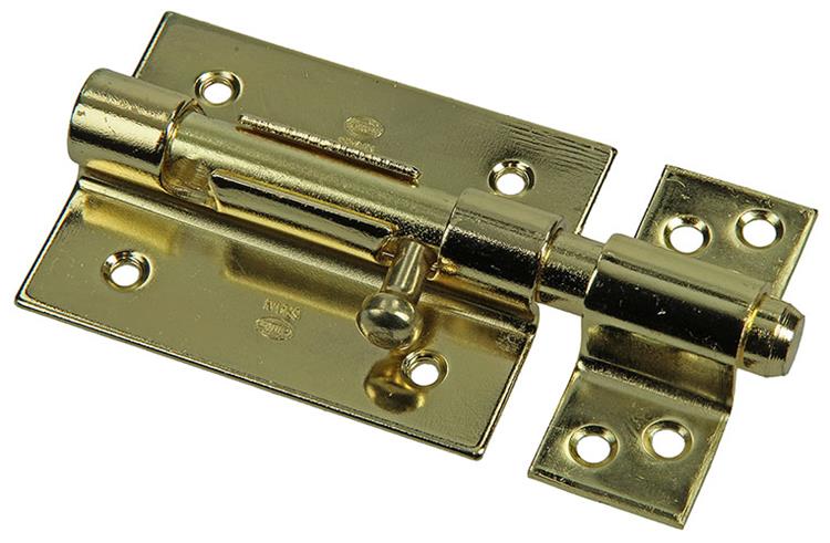 Yale 1019234 - 1 boksgrendel vermessingd 85mm | 5 stuks