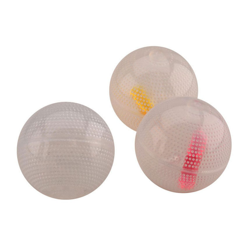 Johntoy glow in the dark stuiterballen - 3st.