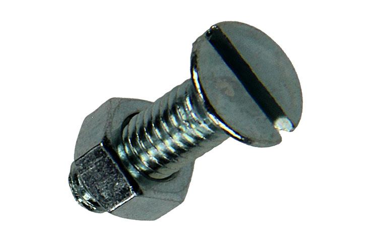 Mack 1017499 - metaalschroef verz. kop + moer verz. 16st m5 x 16 mm | 10 stuks