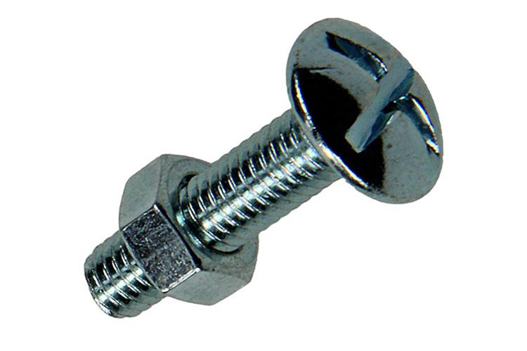 Mack 1017545 - kachelbout + moer staal verzinkt 15 st m5 x 20 mm | 10 stuks