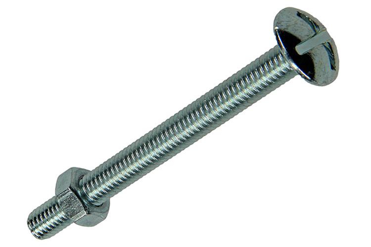Mack 1017549 - kachelbout + moer staal verzinkt 8 st m5 x 50 mm | 5 stuks