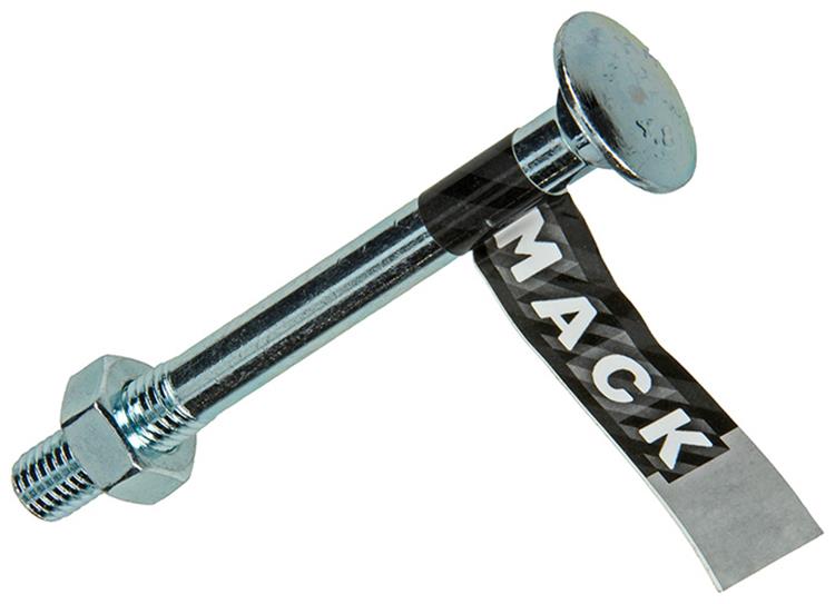 Mack 1017590 - houtbout + moer staal verzinkt1 st m10 x 100 mm | 10 stuks