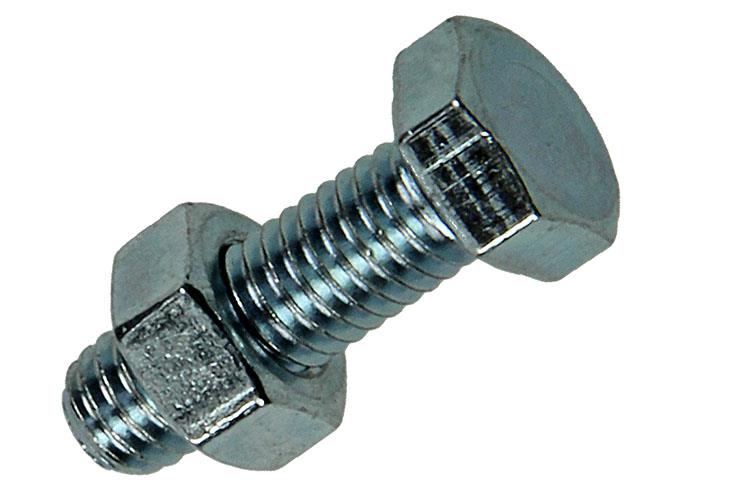 Mack 1017599 - tapbout + moer staal verzinkt 15 st m5 x 16 mm | 10 stuks