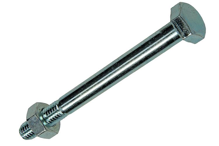 Mack 1017627 - mekaniekbout + moer staal verzinkt 1 st m10 x100 mm | 10 stuks