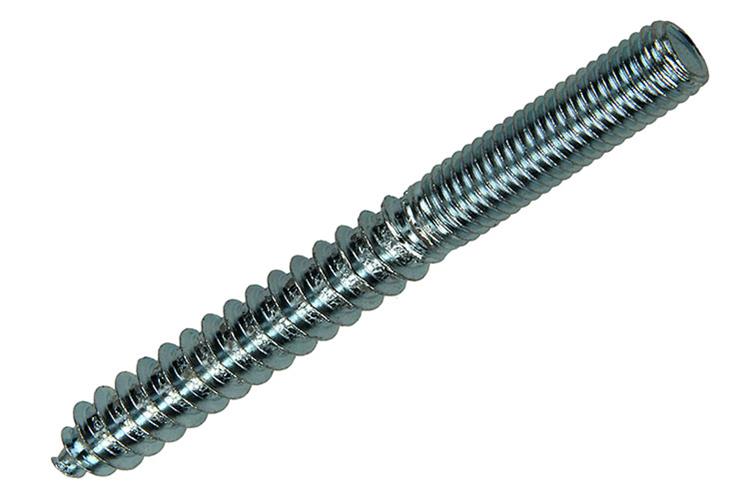 Mack 1017671 - stokeinde hout + metr. draad verz. 4 st m8x80 | 10 stuks
