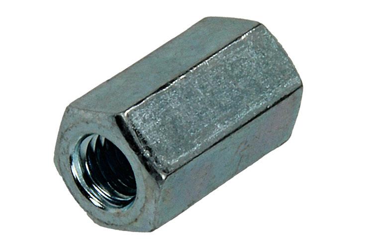 Mack 1017704 - zeskant verbindingsmoer verzinkt 3 st m6 | 10 stuks