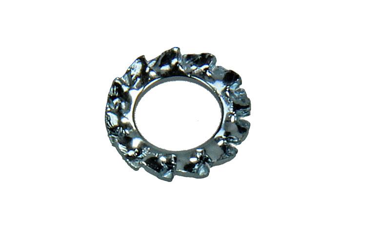 Mack 1017749 - tandveerring staal verzinkt 25 st m6 | 10 stuks