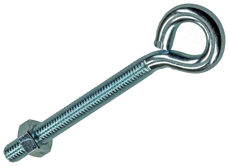 Mack 1017792 - schroefoog metrisch + moer verzinkt 3 st m6 x 60 mm | 10 stuks