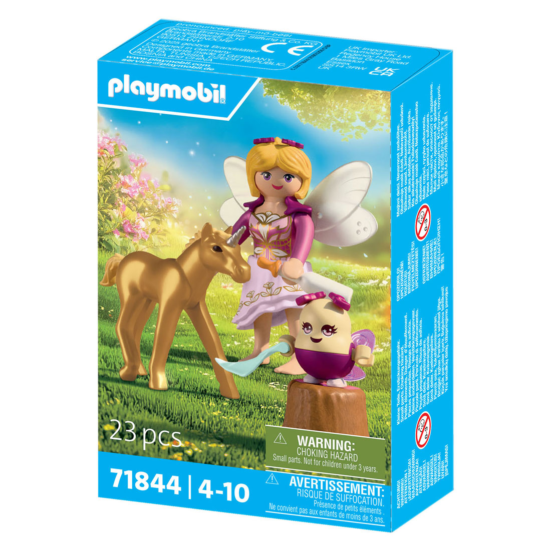 Playmobil gouden eenhoornveulen met fee - 71844